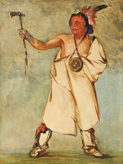 Naw-naw-páy-ee, il soldato da George Catlin