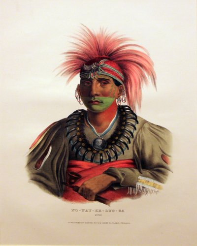 No-Way-Ke-Sug-Ga, Otoe da George Catlin
