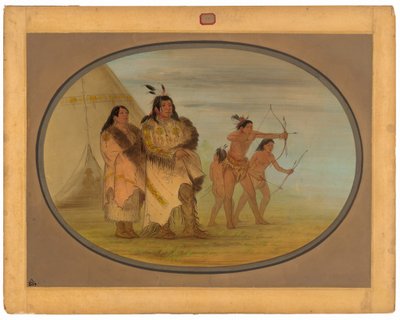 Indiani Ojibbeway da George Catlin