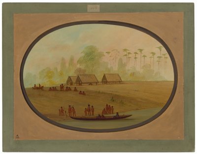 Dipingere il capo Lengua da George Catlin
