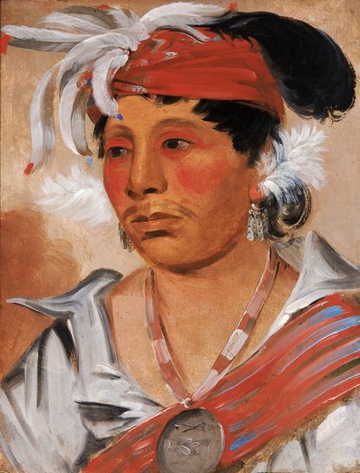 String, un guerriero rinomato da George Catlin