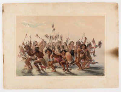 La danza del cuoio capelluto da George Catlin