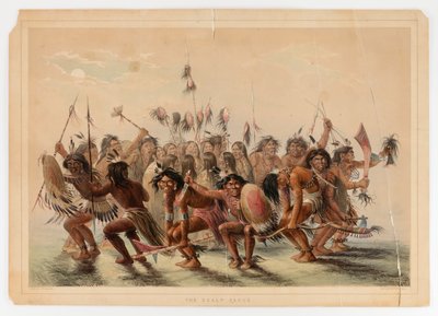 La danza del cuoio capelluto da George Catlin