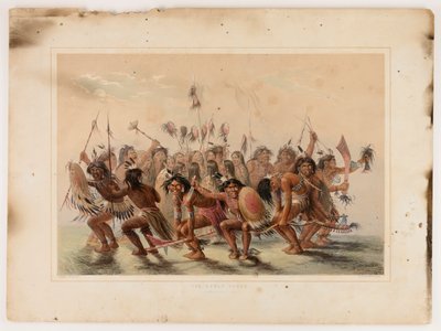 La danza del cuoio capelluto da George Catlin