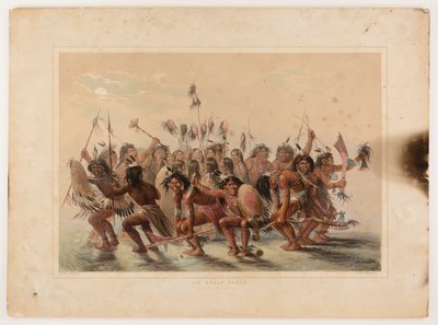 La danza del cuoio capelluto da George Catlin