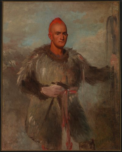 Theodore Burr Catlin, in costume indiano da George Catlin