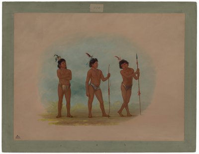 Tre Bambini Auca da George Catlin