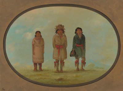 Tre indiani Creek, 1861-1869 da George Catlin