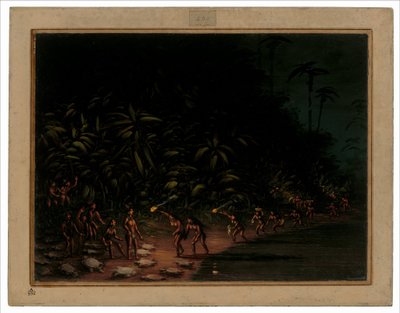 Caccia alla Tartaruga da George Catlin