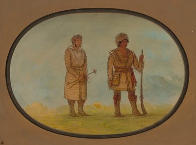 Due capi Cherokee, 1861-1869 da George Catlin