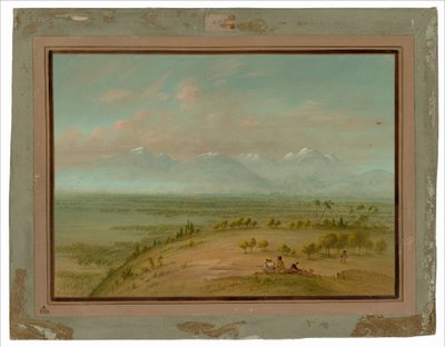 Veduta della Pampa del Sacramento da George Catlin