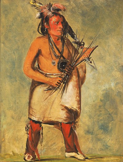 Wa-kon-chásh-kaw, Colui che viene sul tuono da George Catlin