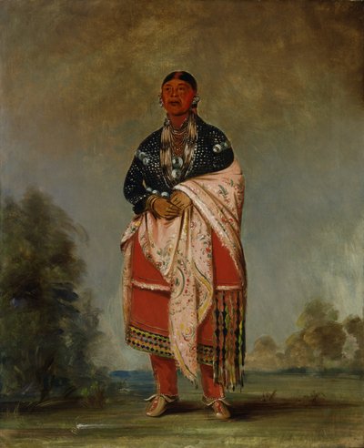 Moglie di Kee-o-kúk da George Catlin