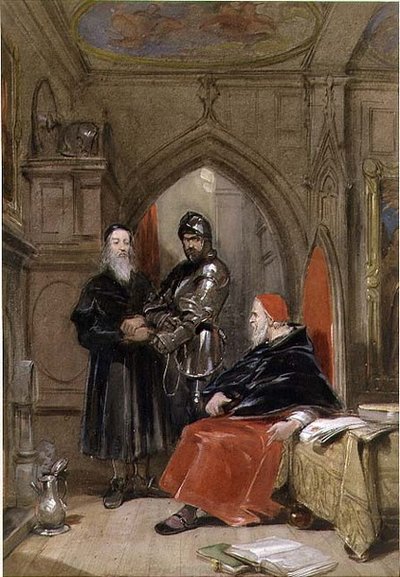 Ispezione della guardia da George Cattermole