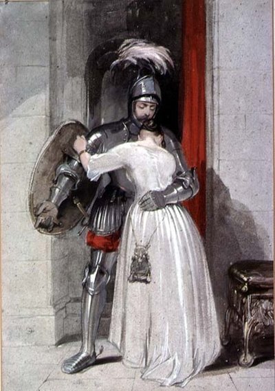 Dama e Cavaliere da George Cattermole