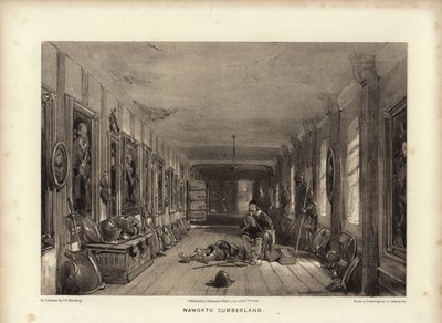 Naworth, Cumberland da George Cattermole