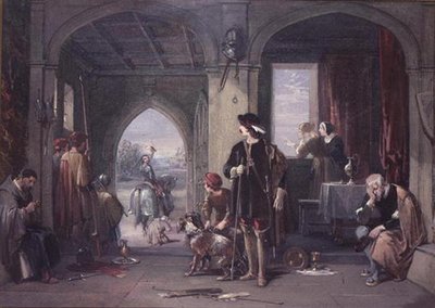 La partenza dei rivali da George Cattermole