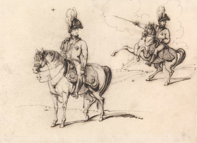 Studi Equestri di un Ufficiale Inglese da George Chinnery