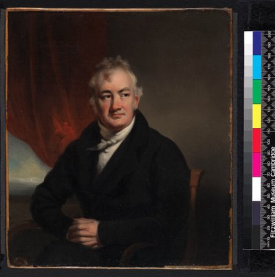 Ritratto di John Reeves, 1774-1856, prima del 1852 da George Chinnery