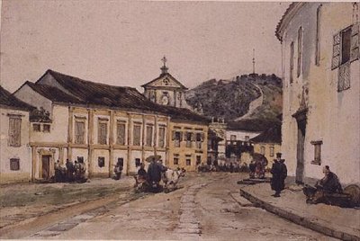 Strada a Macao, Cina da George Chinnery