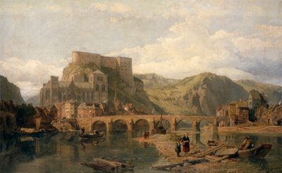 Huy sulla Mosa, Belgio da George Clarkson Stanfield