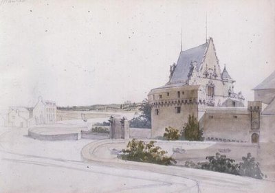 Veduta di Nantes da George Clarkson Stanfield