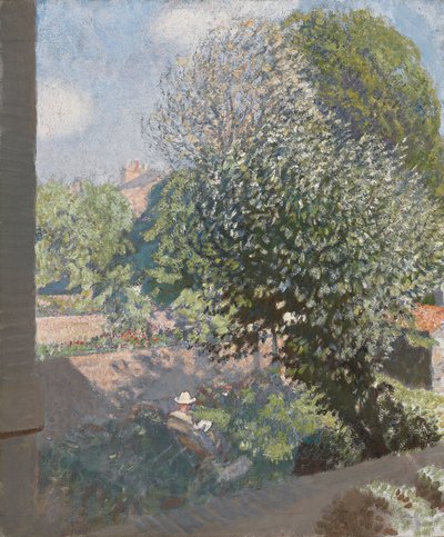 Un angolo ombreggiato da George Clausen