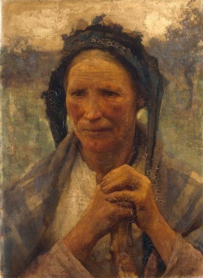 Una donna dei campi da George Clausen