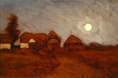 Fattoria al chiaro di luna da George Clausen
