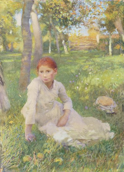Oziosità, 1891 da George Clausen
