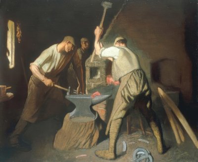 Il nostro fabbro da George Clausen