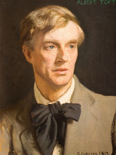 Ritratto di Albert Toft 1862-1949, 1913 da George Clausen