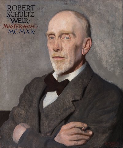 Ritratto di Robert W. Schultz Weir da George Clausen