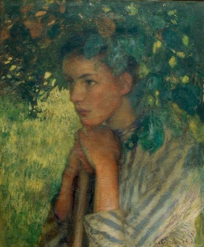 Il mietitore: uno studio sulle ombre da George Clausen
