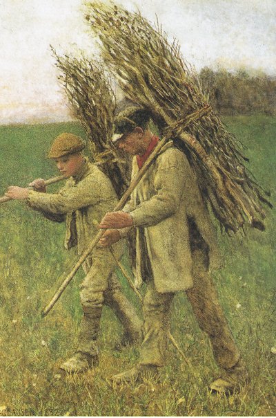 Il ritorno dai campi da George Clausen