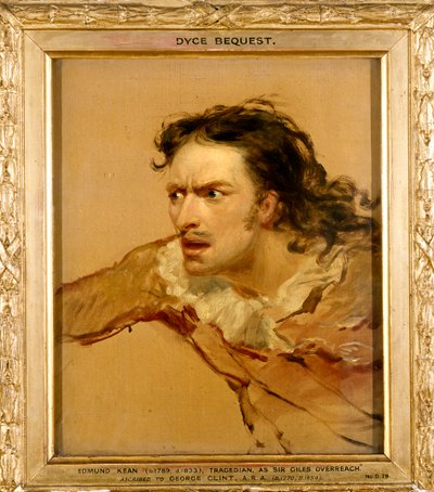 Edmund Kean come Sir Giles Overreach in "A New Way to Pay Old Debts", c.1816 da George Clint