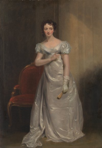 Harriet Smithson come Miss Dorillon, in "Wives as They Were, and Maids as They Are" di Elizabeth Inchbald da George Clint