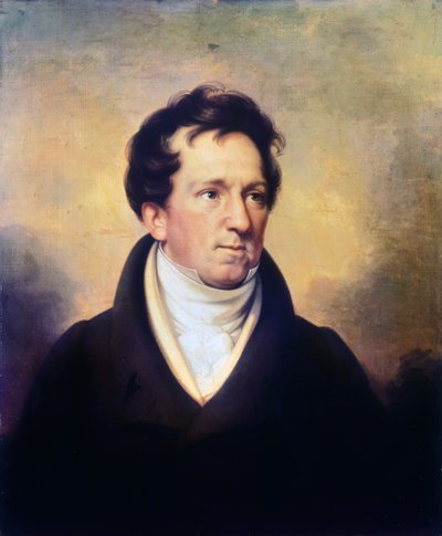 Ritratto di Charles Mathews (1776-1835), attore e direttore teatrale inglese, dipinto di George Clint (1770-1854) da George Clint