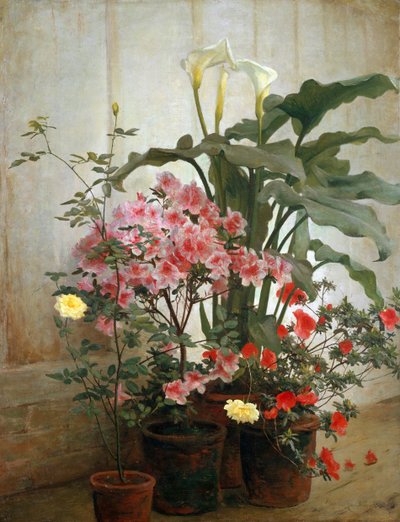 Lato di una serra, 1870-80 da George Cochran Lambdin