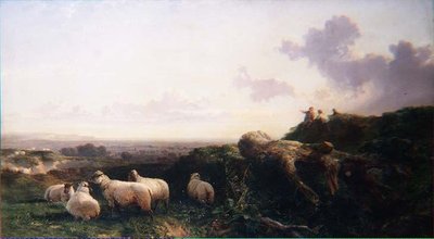 Sera sui South Downs da George Cole