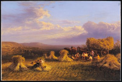 Scena di raccolto da George Cole