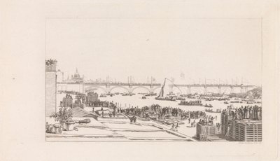 Inaugurazione del Ponte di Waterloo da George Cooke