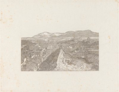 Il Foro Romano dalla Torre del Campidoglio da George Cooke