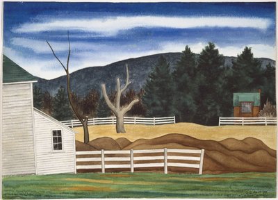 Paesaggio di Woodstock, marzo da George Copeland Ault