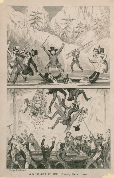 Una nuova arte - doppiamente pericolosa da George Cruikshank