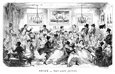 Ariete - Gioie rampanti, XIX secolo da George Cruikshank