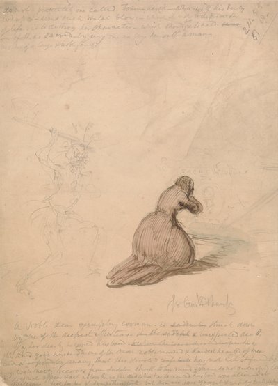 Moglie Devota da George Cruikshank