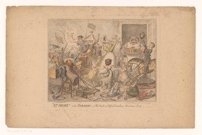 Festa nella stanza dei bambini da George Cruikshank