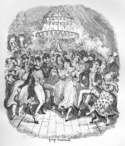 Fiera di Greenwich, c1900 da George Cruikshank