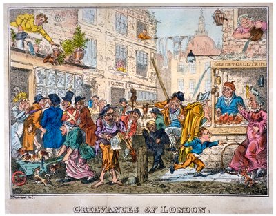 Lamentele di Londra da George Cruikshank